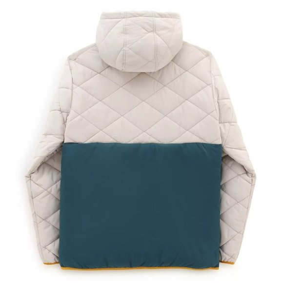 Vans MTE-1 C All Weather Color Block Mens Jacket White Green VN0A7S8GEKD NEW XL - Picture 2 of 3